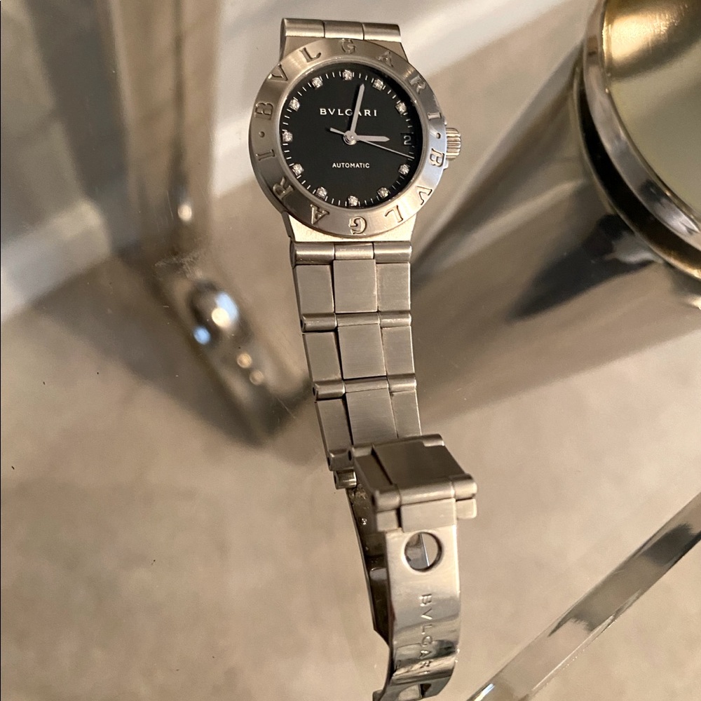 Bvlgari diamond watch